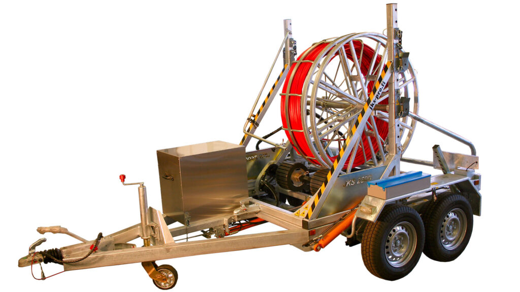 JKS 2500 kaapelivaunu