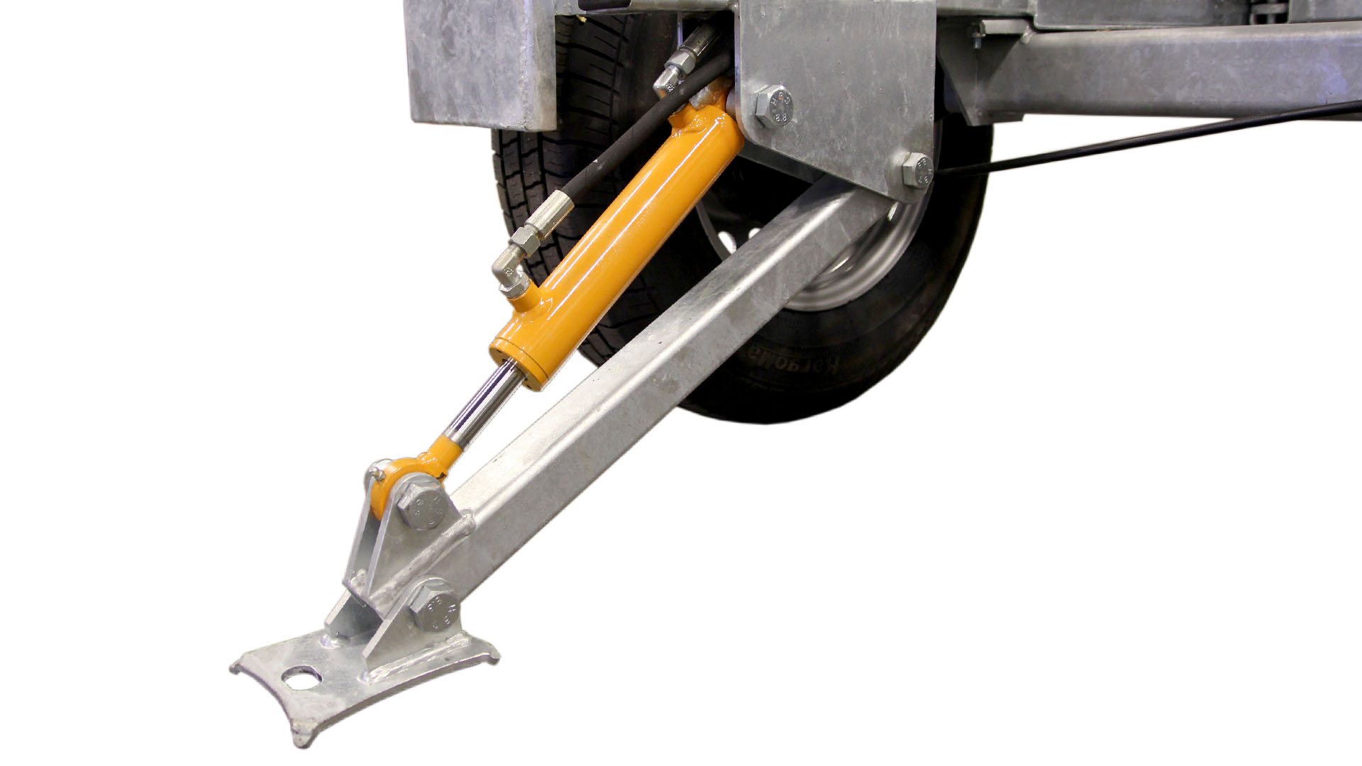 Hydrauliset takatukijalat JKS 1500 vaunuun